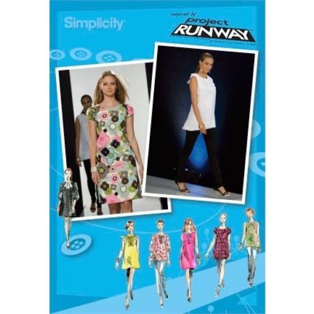 Simplicity Sewing Pattern 2725 Misses Size 4-12 Dress Tunic Uncut‎